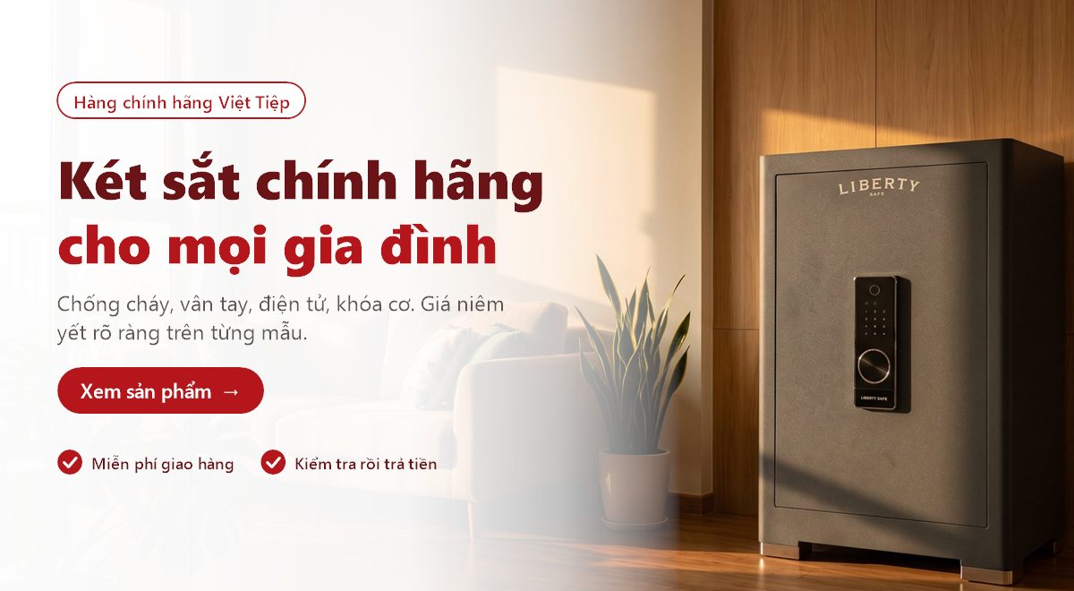 Két sắt chính hãng cho mọi gia đình (ảnh minh hoạ)